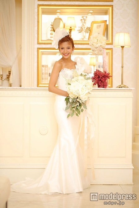 ハワイでの挙式で着用したドレスをアレンジ