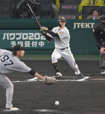 阪神・中野 スタメン復帰即猛打賞「楽しく野球できた」 足の状態「大丈夫」 全力疾走で駆け抜けた