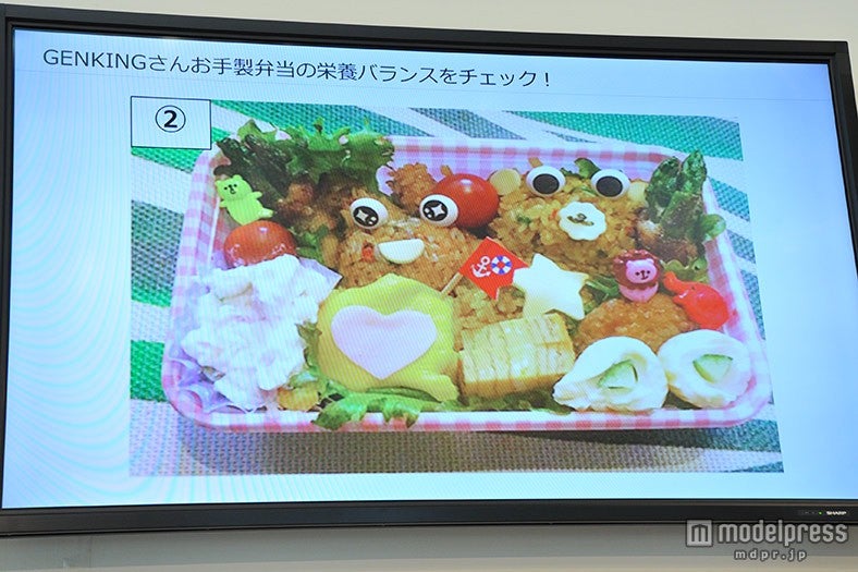GENKINGお手製のキャラ弁