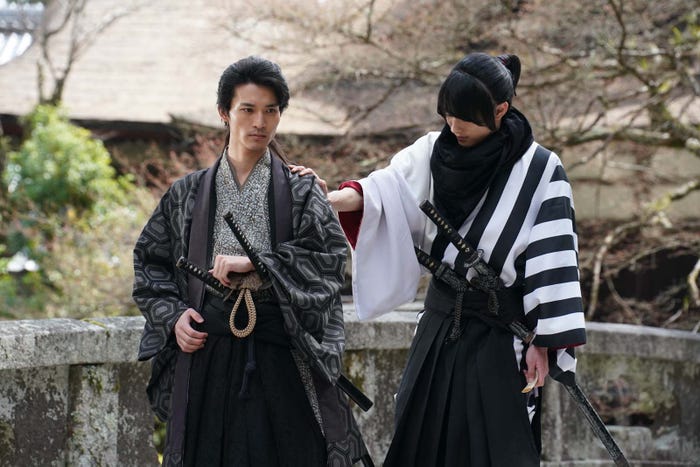上野凱、前田拳太郎「君とゆきて咲く~新選組青春録~」第10話より(C)テレビ朝日