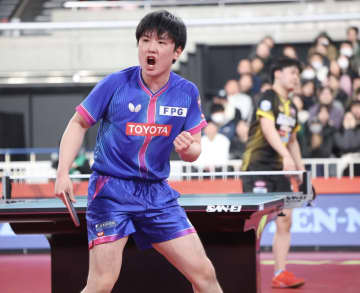 張本智和は2年連続準決勝敗退 1年前に敗れた松島輝空にリベンジならず 最終ゲームで力尽きる