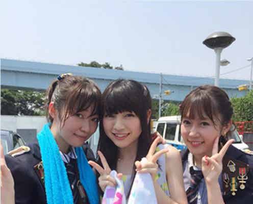 指原莉乃“公開スカウト”をした話題のアイドルと共演で激励