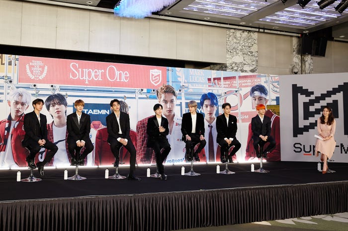 SuperM/テン、ベクヒョン、ルーカス、テミン、テヨン、カイ、マーク(提供写真)