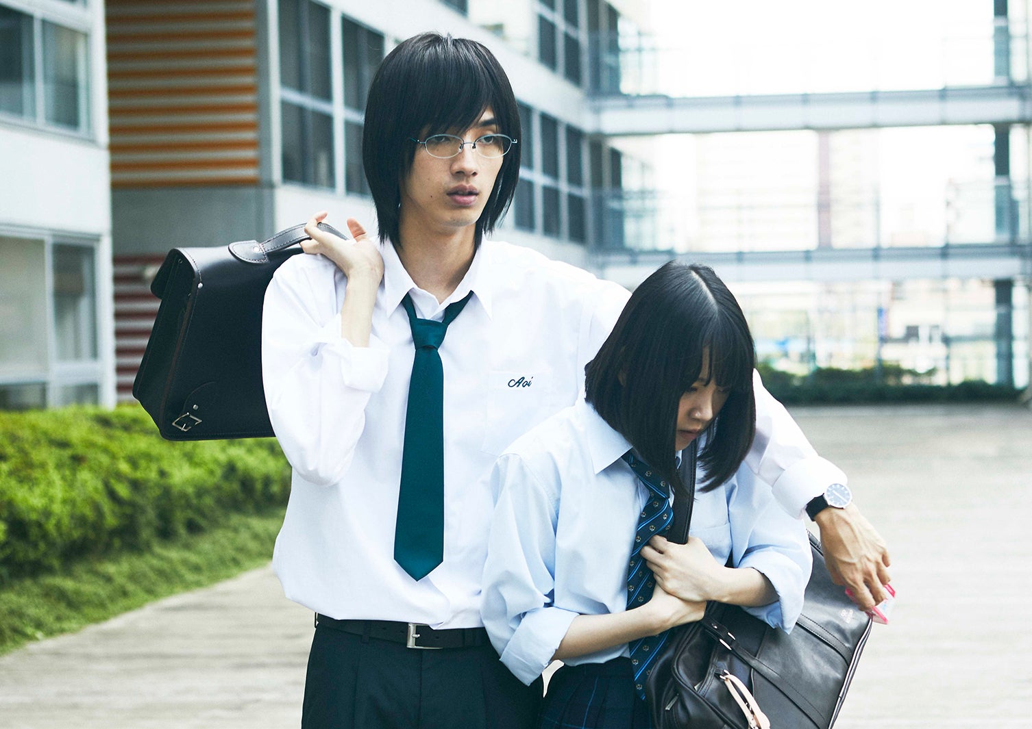 清水尋也、堀未央奈（C）相原実貴・小学館／2019「ホットギミック」製作委員会