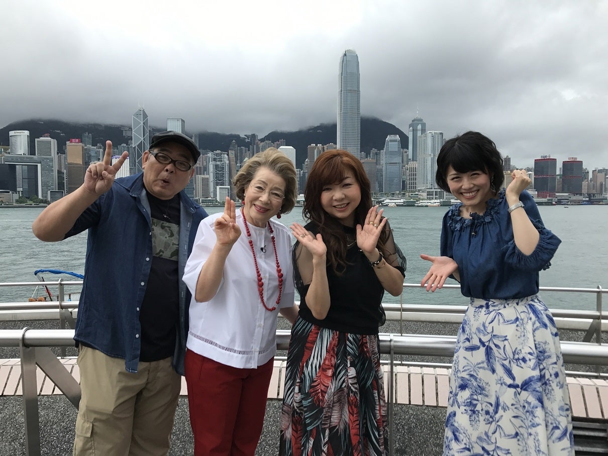 香港へ海外ロケ（写真提供：カンテレ）