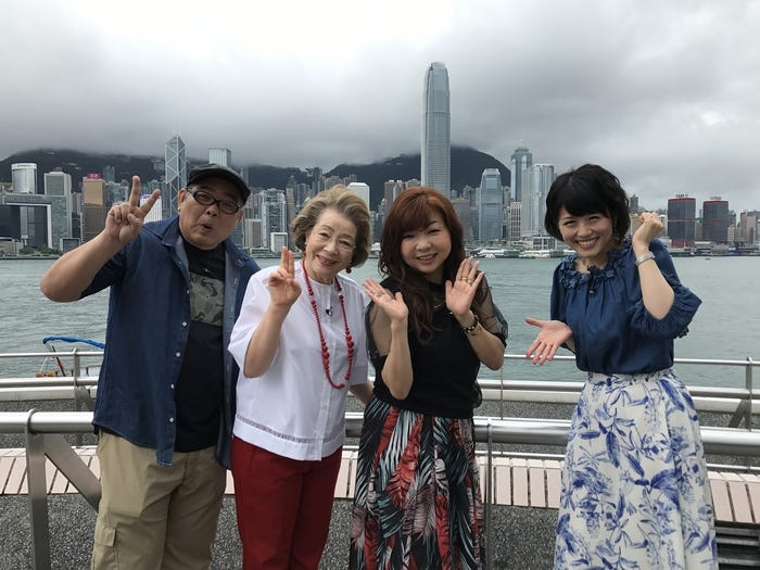 香港へ海外ロケ(写真提供:カンテレ)