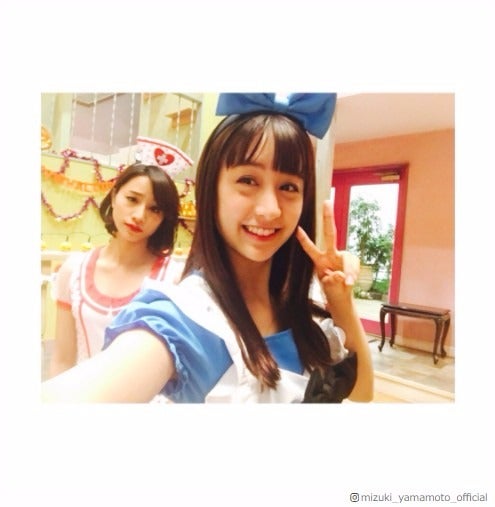 山本美月の“ハロウィンコスプレ”にファン悶絶　高橋メアリージュンはナースに