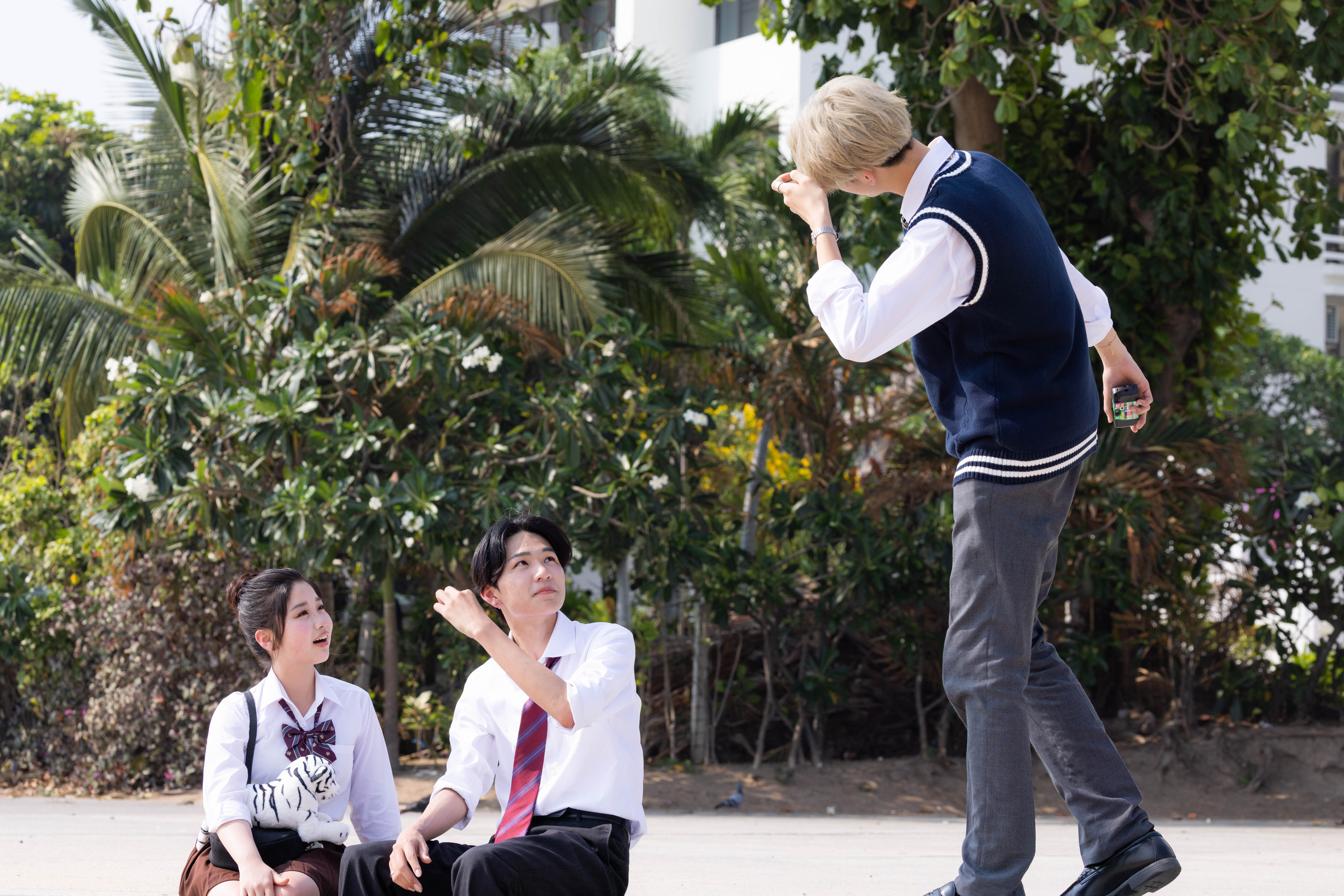 中島結音、岩本准之介、池田大志「今日、好きになりました。-パタヤ編-」第5話（C）AbemaTV, Inc.