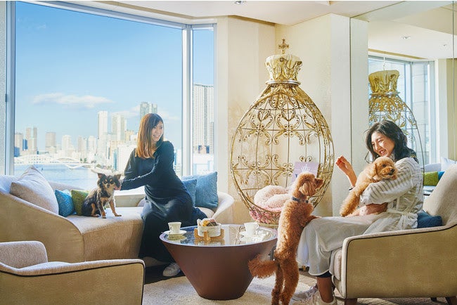 ホテルインターコンチネンタル東京ベイ、愛犬と泊まれる「ドッグフレンドリールーム」登場