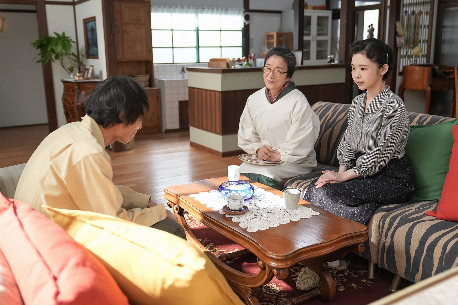 水澤紳吾、木野花、趣里「ブギウギ」第118話（C）NHK