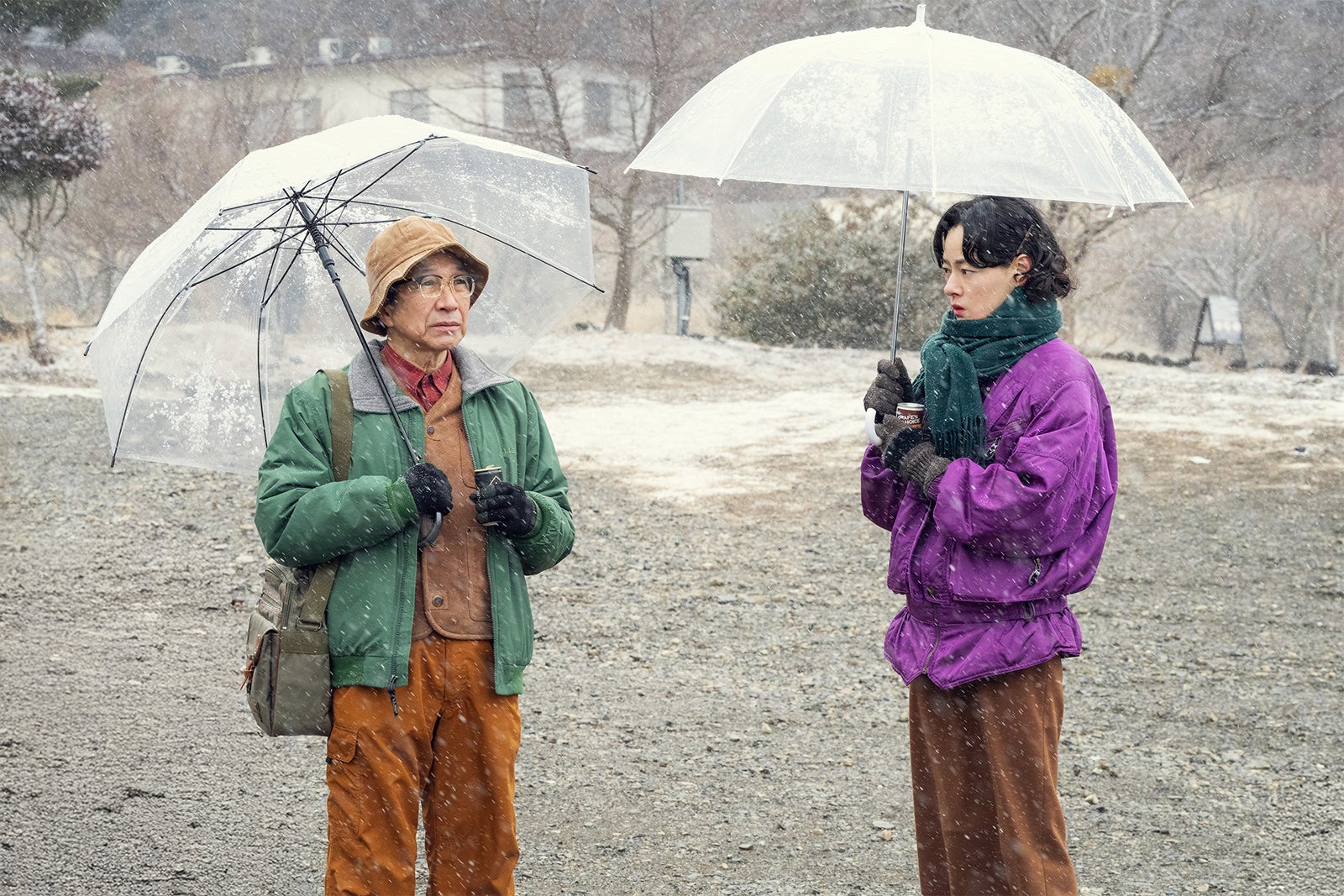 小日向文世、市川実日子「ホットスポット」最終話（C）日本テレビ