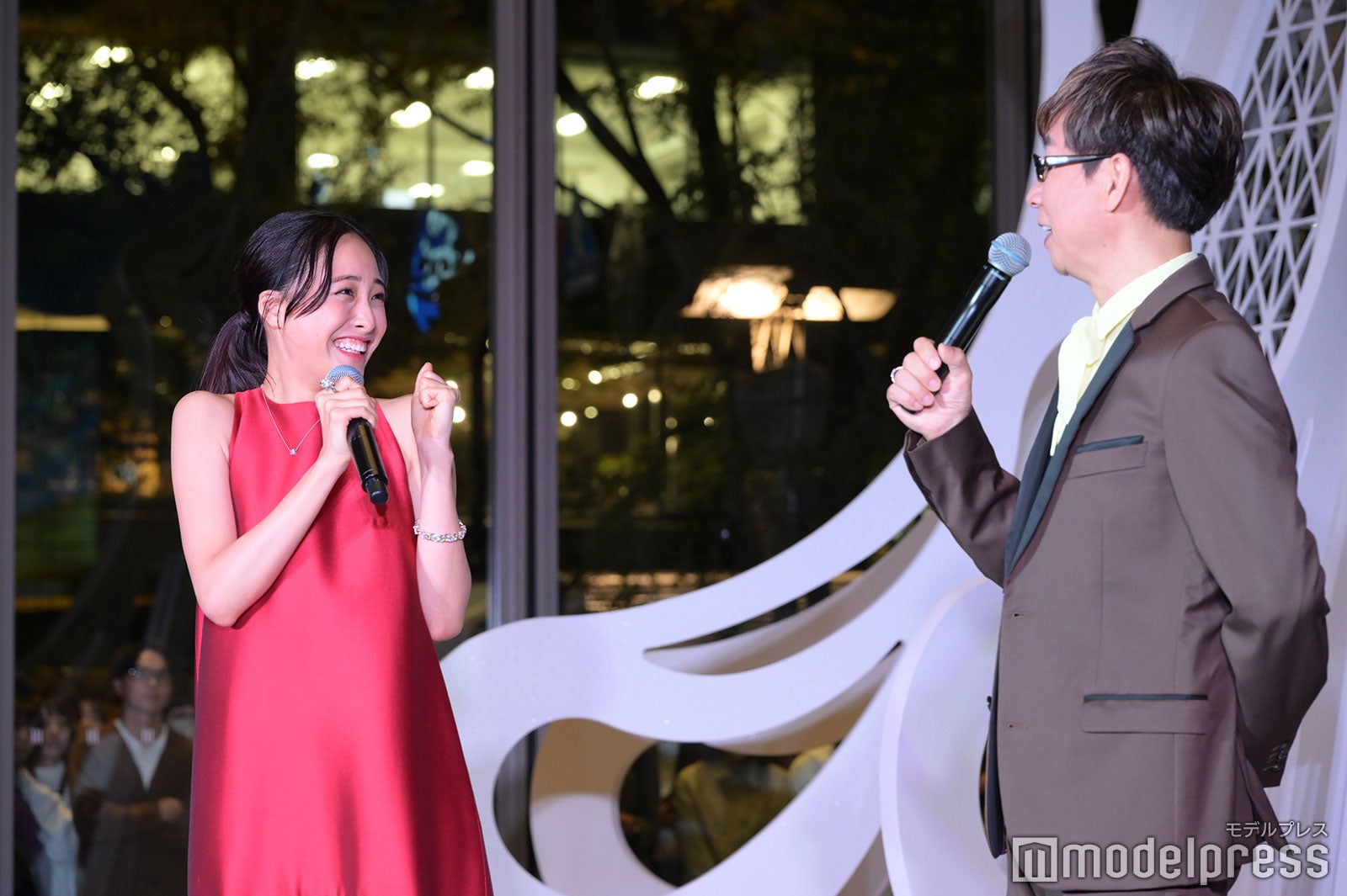 大友花恋、山寺宏一（C）モデルプレス