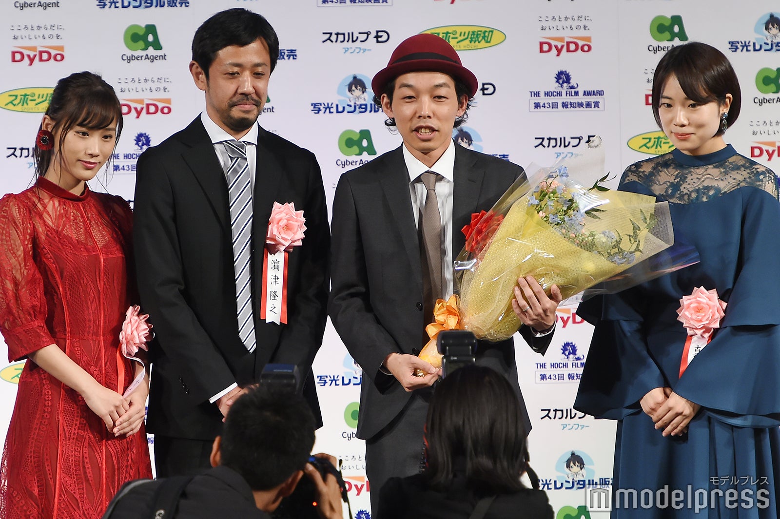 秋山ゆずき、濱津隆之、上田慎一郎監督、真魚 （C）モデルプレス