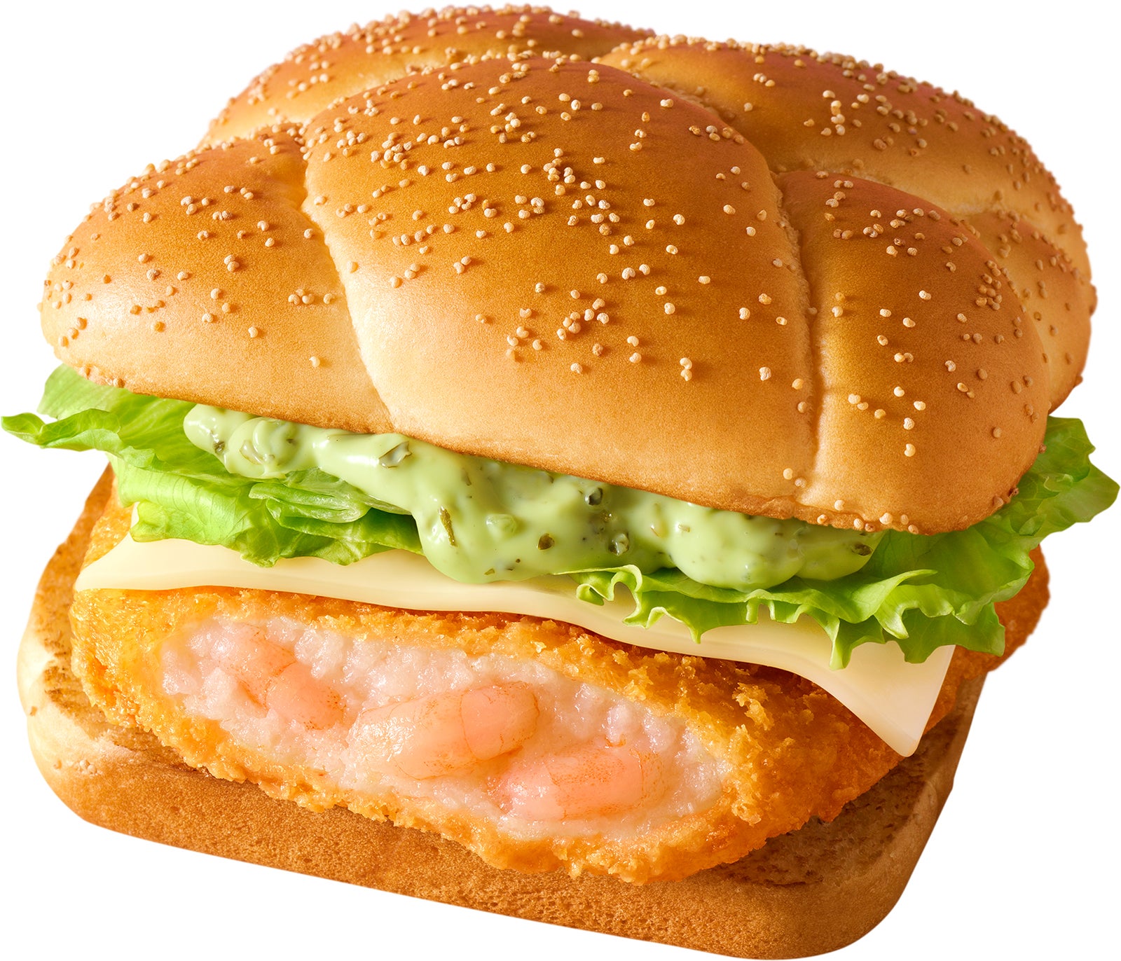 N.Y. タルタルシュリンプ ガーリック＆バジル（提供写真）