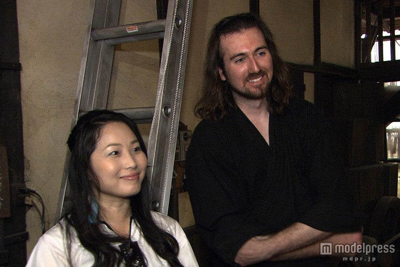 まりこさんと婚約中のフランス人男性／画像提供：毎日放送