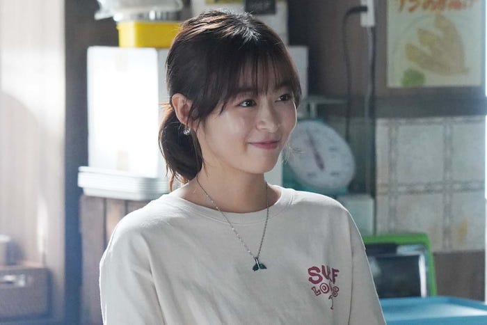 森七菜「真夏のシンデレラ」第7話より(C)フジテレビ
