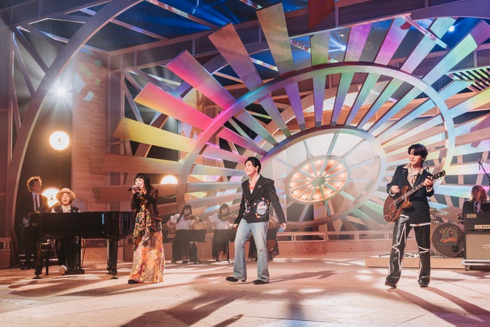 Superfly、Mrs. GREEN APPLE(C)TBS/撮影:もろんのん