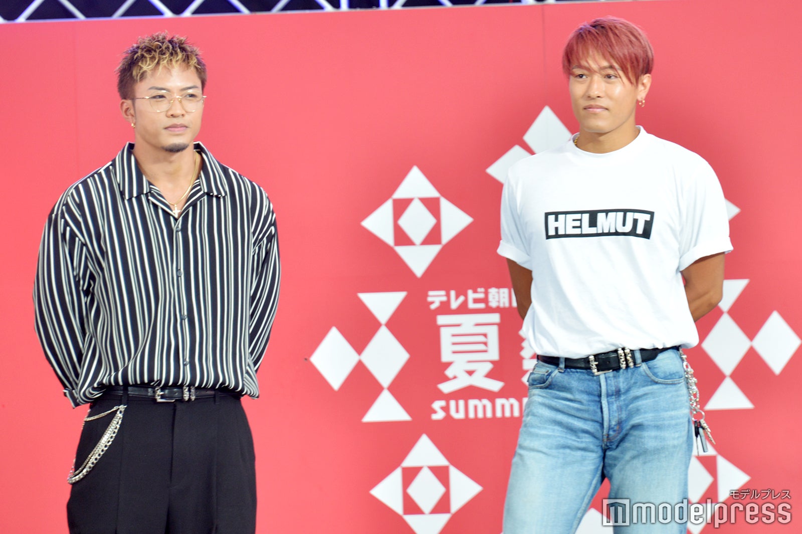 夏休み明けでまだ平和ボケ中だという数原龍友、中務裕太 （C）モデルプレス