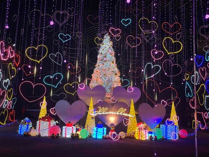 「ハートフルイルミネーション」クリスマスバージョン