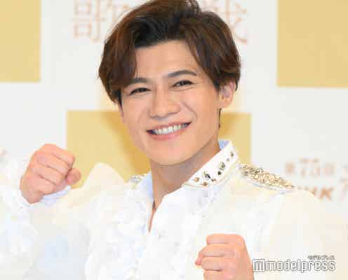 【紅白2024】新浜レオン“膝スラ”連発で会見盛り上げる 木梨憲武&所ジョージとの共演の可能性は?
