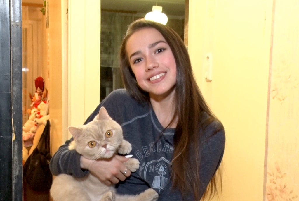 アリーナ・ザギトワ（C）TBS