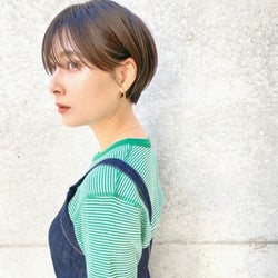 丸みショートのヘアスタイル特集 失敗しない大人可愛い髪型をご紹介 モデルプレス