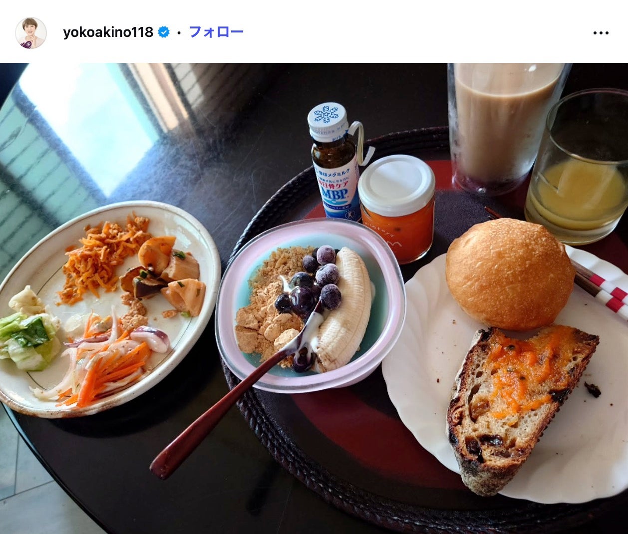 秋野暢子Instagramより