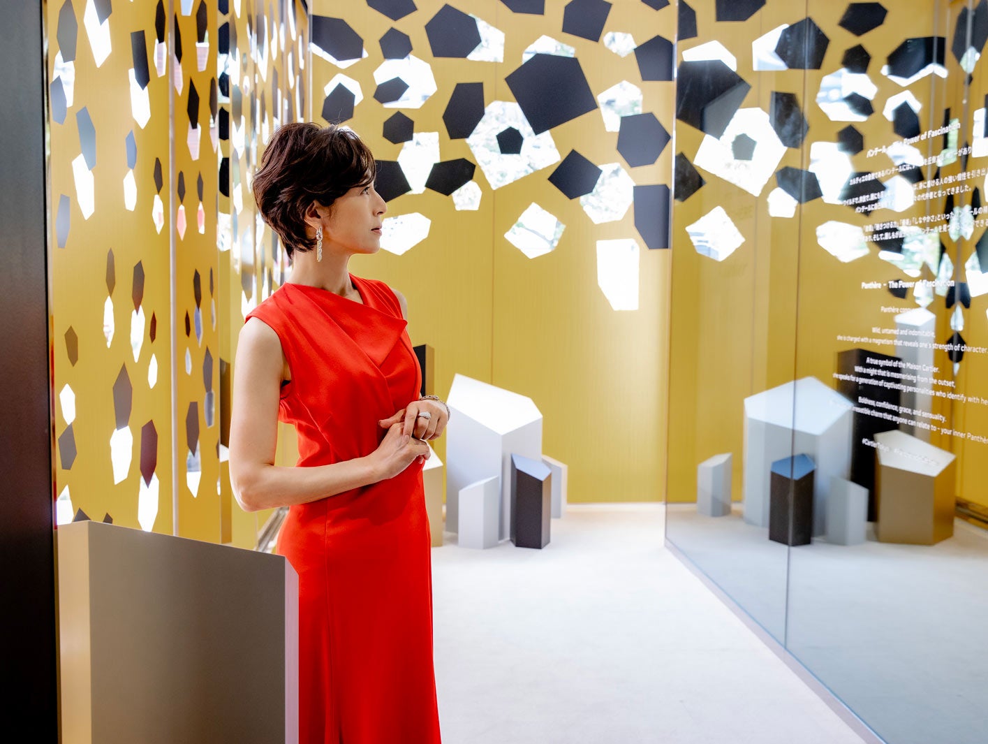 鈴木保奈美（C）Cartier