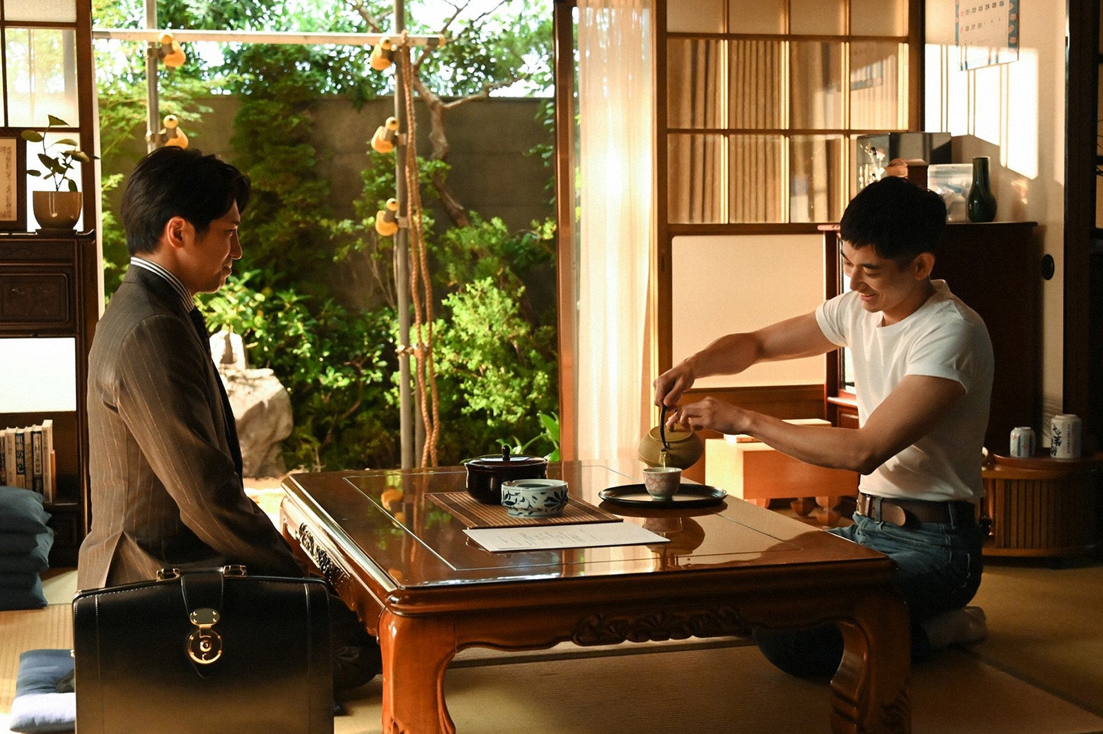 高橋光臣、永山瑛太「リコカツ」第9話より（C）TBS