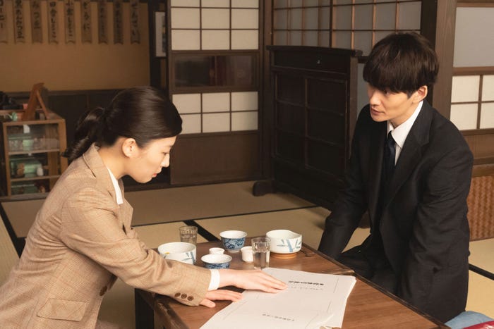 伊藤沙莉、岡田将生「虎に翼」第67話(C)NHK