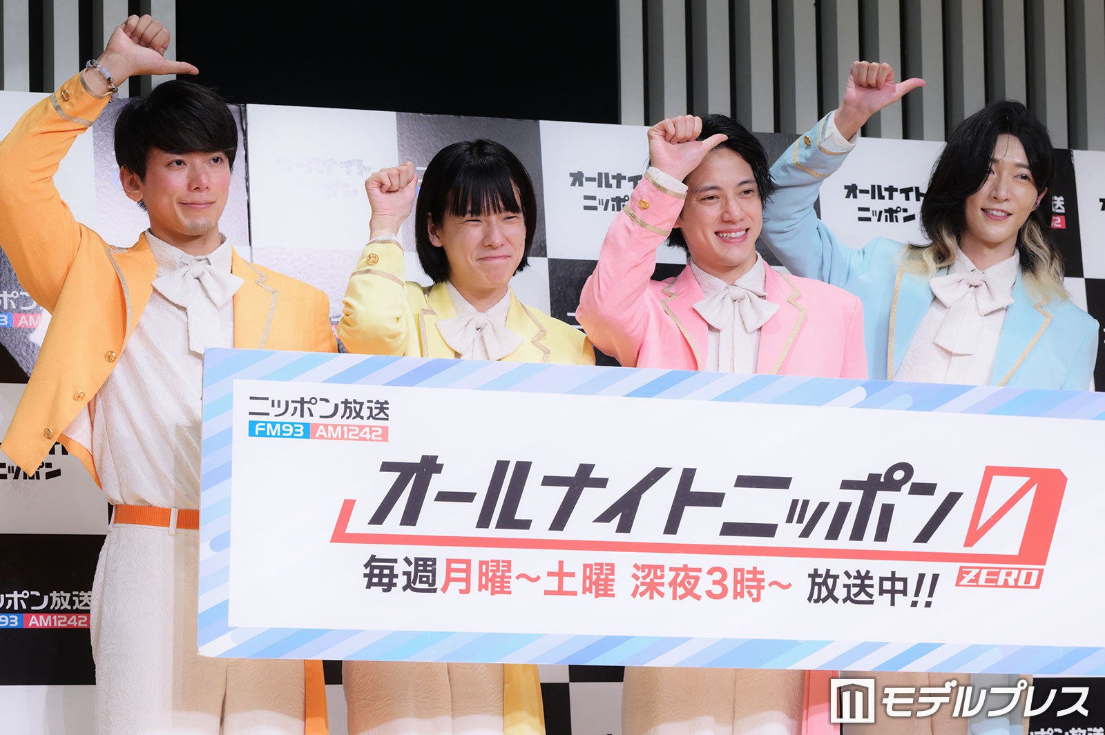 （左から）じん。おヨネ、ケンケン、サカイJr.／モナキ（C）モデルプレス