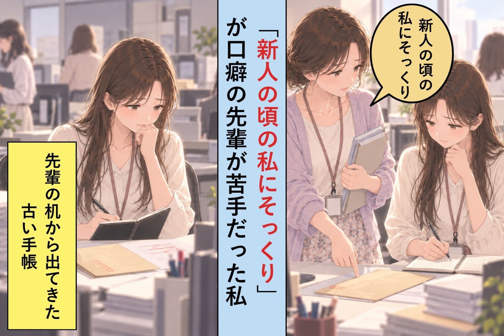 「私は先輩じゃないので」と返した私が、先輩の失敗の記録を読み始めた理由