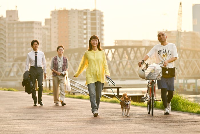 大泉洋、高畑淳子、宮崎あおい、宇野祥平「ちょっとだけエスパー」第1話(C)テレビ朝日