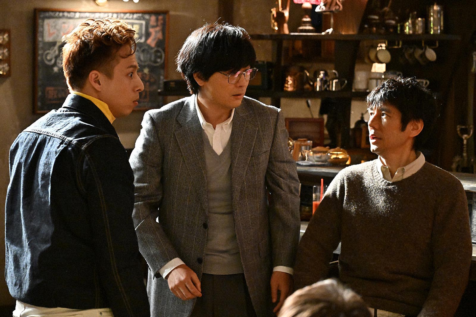 満島真之介、玉山鉄二、西島秀俊「さよならマエストロ～父と私のアパッシオナート～」第6話より（C）TBS