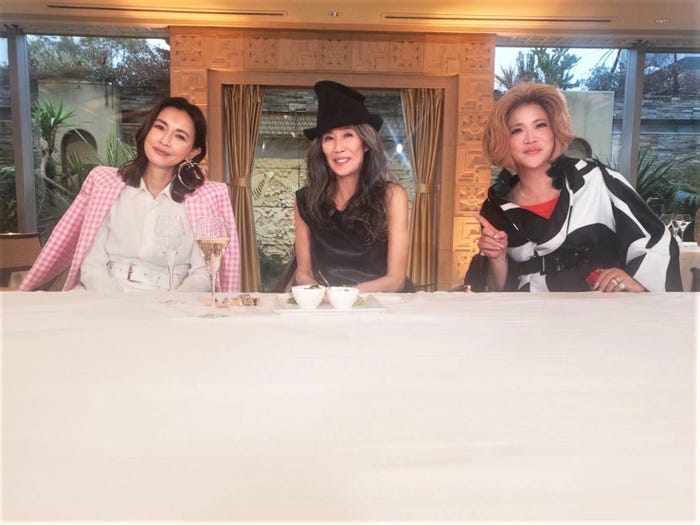 長谷川京子、萬田久子、IKKO(C)カンテレ