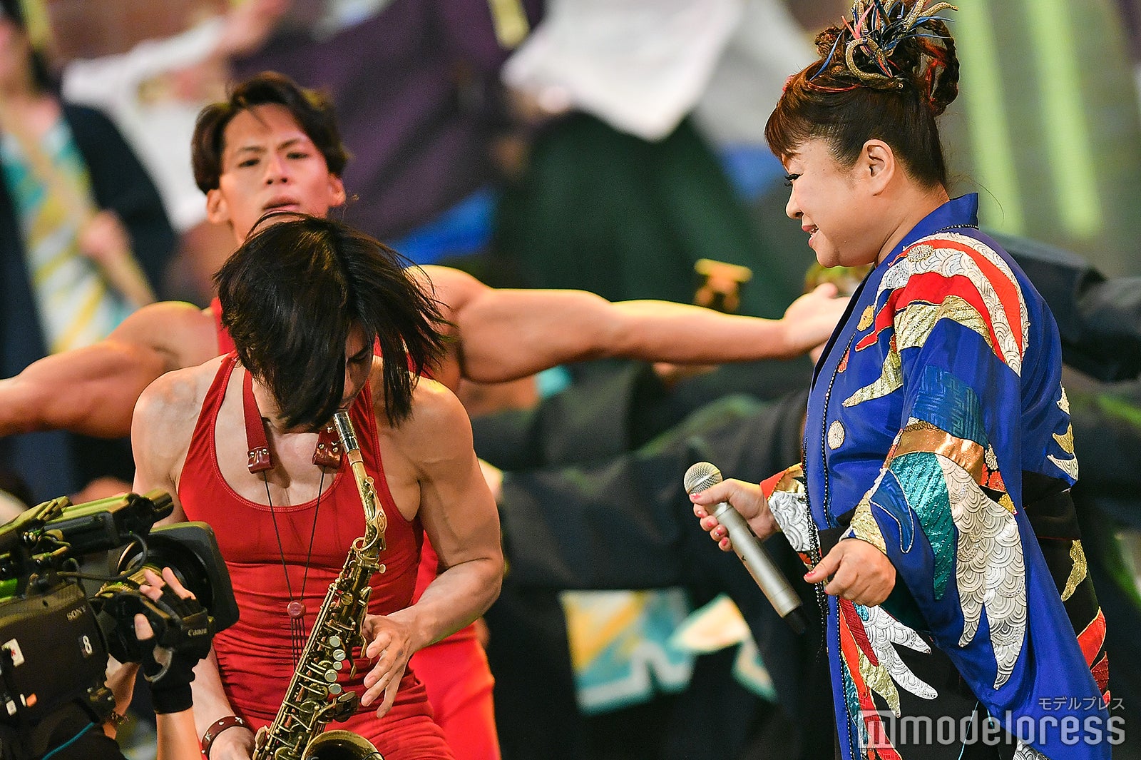 武田真治、天童よしみ （C）モデルプレス