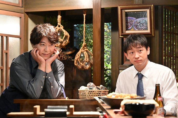 上川隆也、山本耕史「花咲舞が黙ってない」第4話より(C)日本テレビ