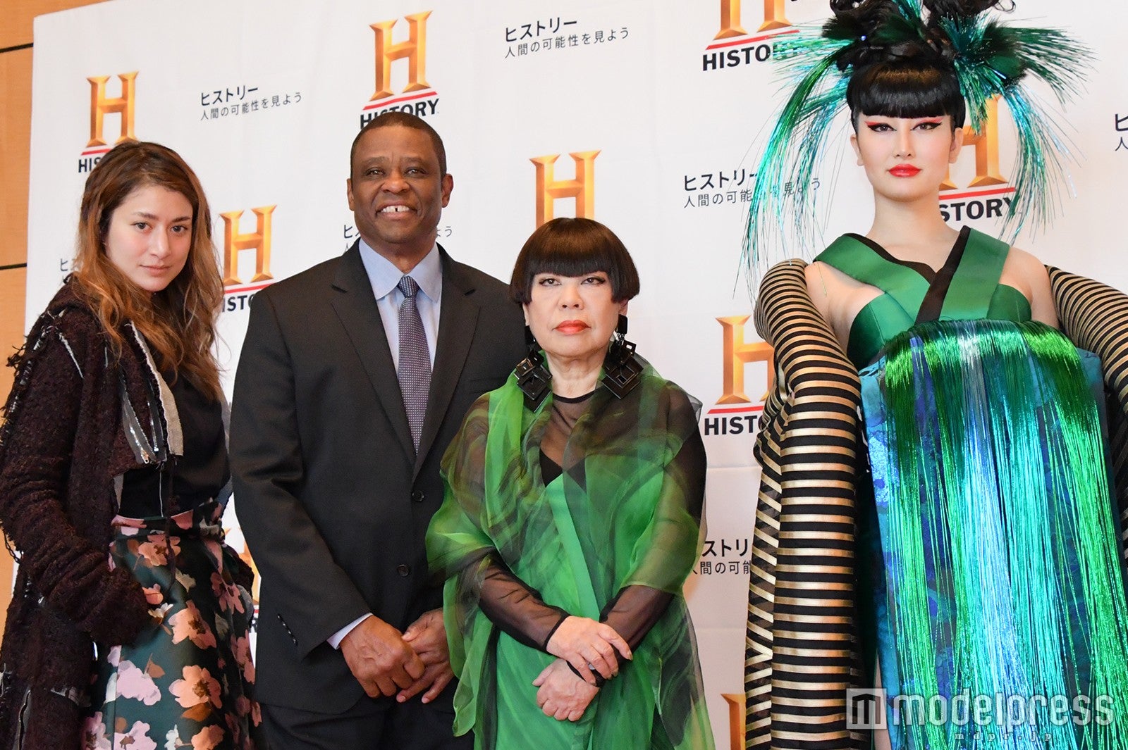 マリエ、ウォーレン・クロマティ、コシノジュンコ、筒井菜月 （C）モデルプレス