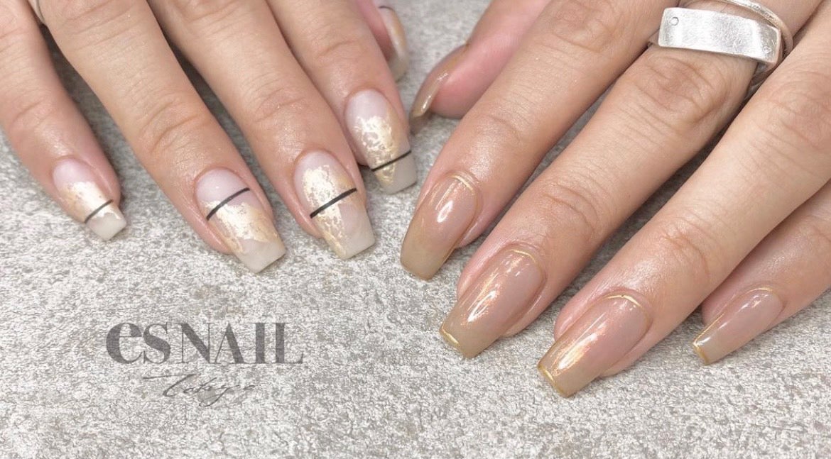 アシンメトリーデザイン（画像提供：esNAIL）