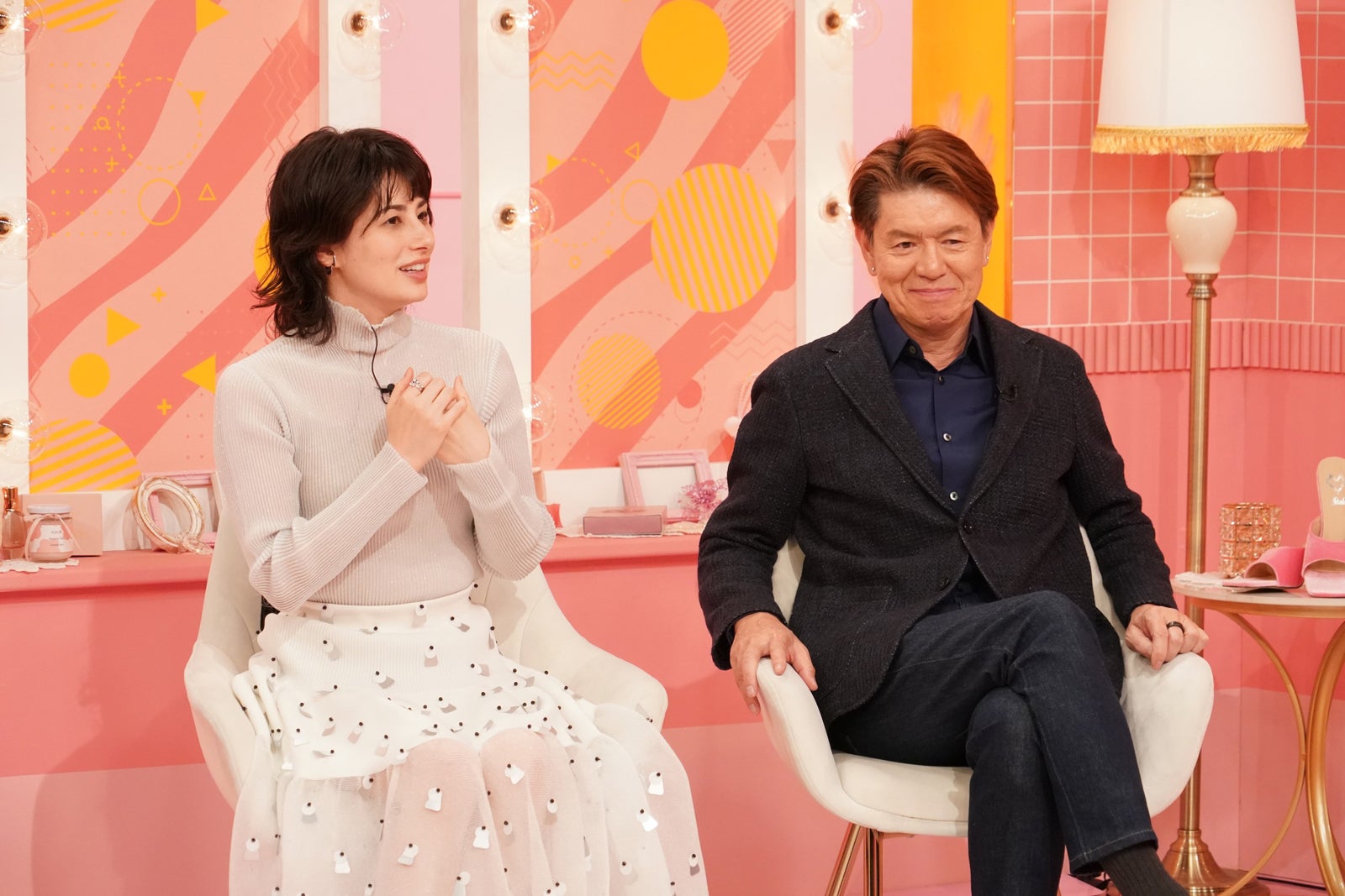 ホラン千秋、ヒロミ（C）フジテレビ