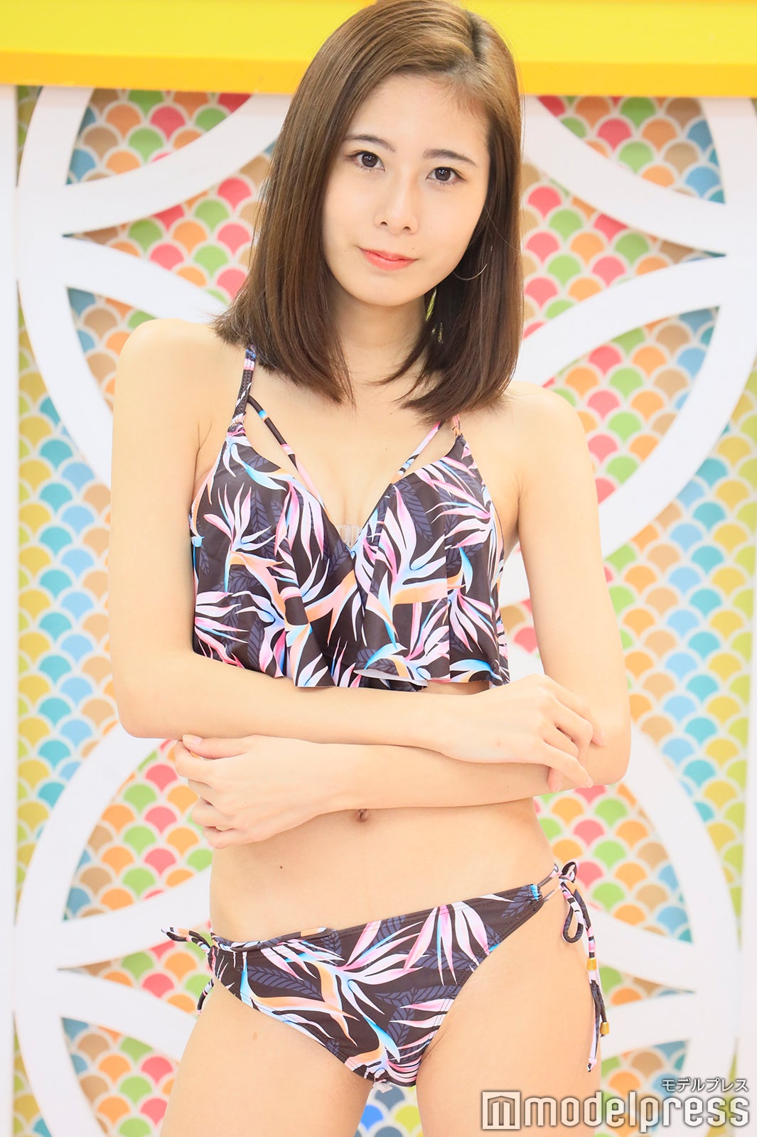 沖舘唯／水着提供 ：HOYUKI（C）モデルプレス