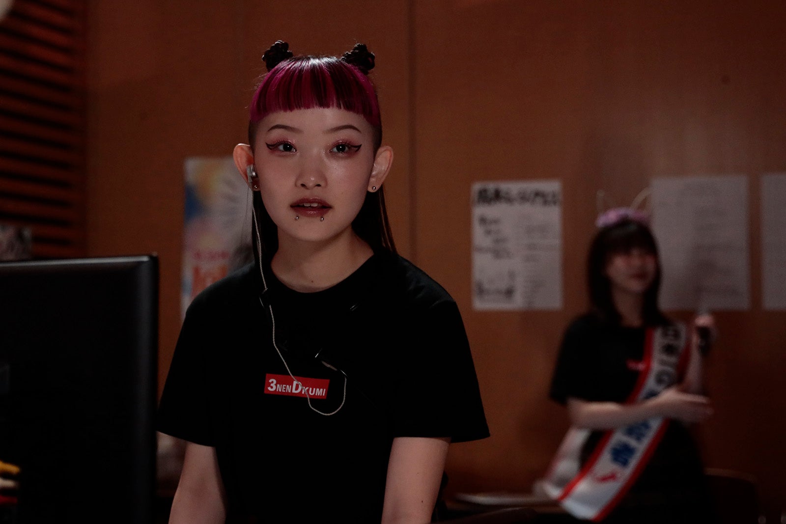 詩羽「最高の教師 1年後、私は生徒に■された」第5話より（C）日本テレビ