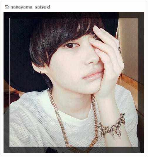 注目の人物 イケメン過ぎる女子 中山咲月に期待 中性的魅力で新ジャンル開拓か モデルプレス 注目の人物 イケメン過ぎる女子 中山咲月に期待 中性的魅力で新ジャンル開拓か モデルプレス