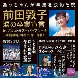 「前田敦子 涙の卒業宣言!in さいたまスーパーアリーナ ~業務連絡。頼むぞ、片山部長!~ 」スペシャルBOX(2012年9月5日発売)