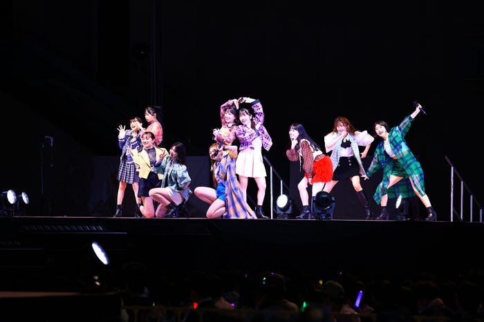 アンジュルム「Hello!Project ひなフェス 2023 つばきファクトリープレミアム~浅倉樹々卒業スペシャル~」より(提供写真)