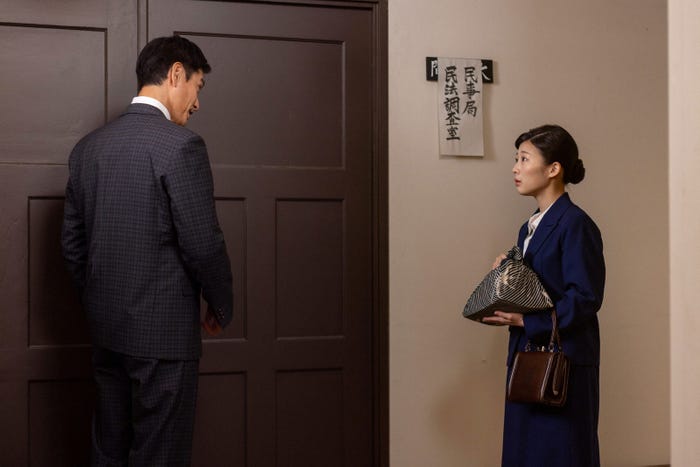 沢村一樹、伊藤沙莉「虎に翼」第46話(C)NHK