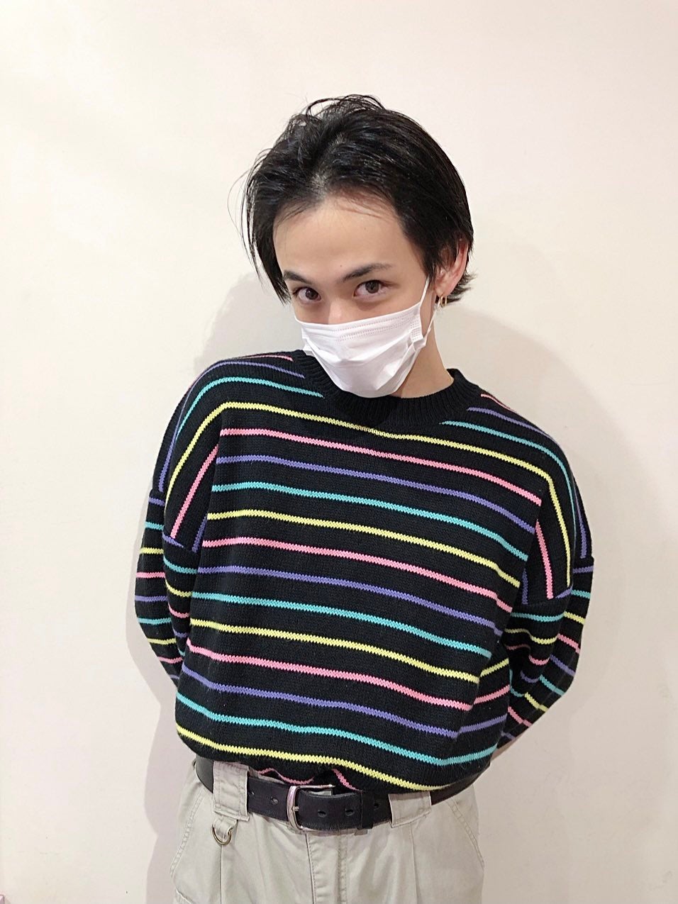 りゅうちぇる、黒髪×襟足パーマにイメチェン「黒も似合う」｢超新鮮｣の声