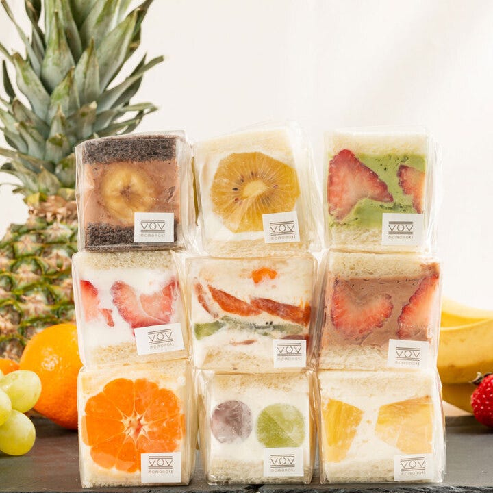 京都にフルーツサンド専門店「ももの樹」美味しく可愛いキューブ型サンド