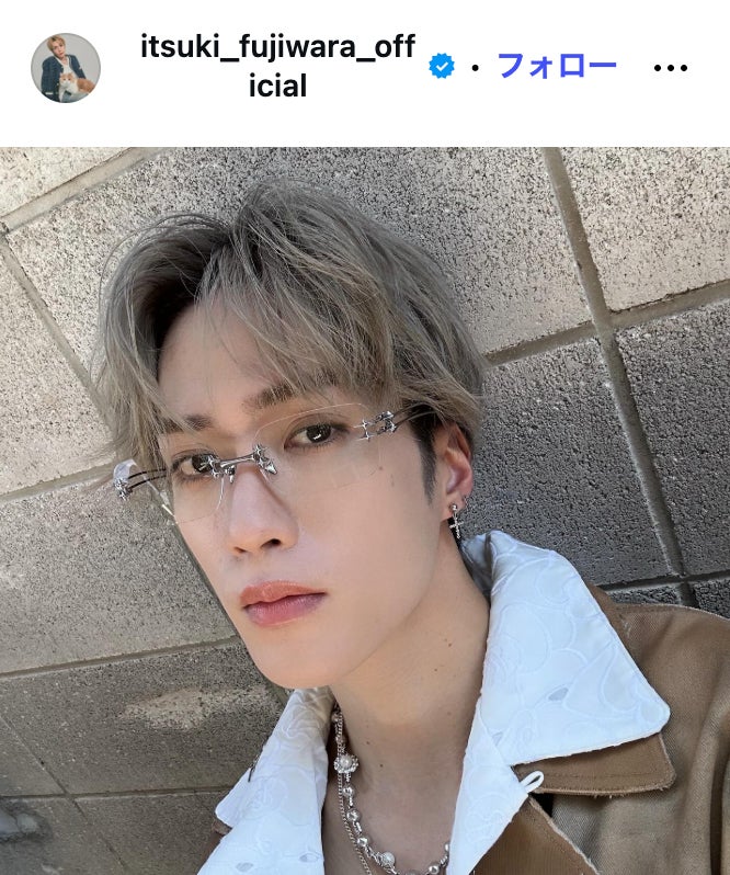 藤原樹Instagramより