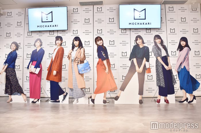 メンバー等身大パネル (C)モデルプレス